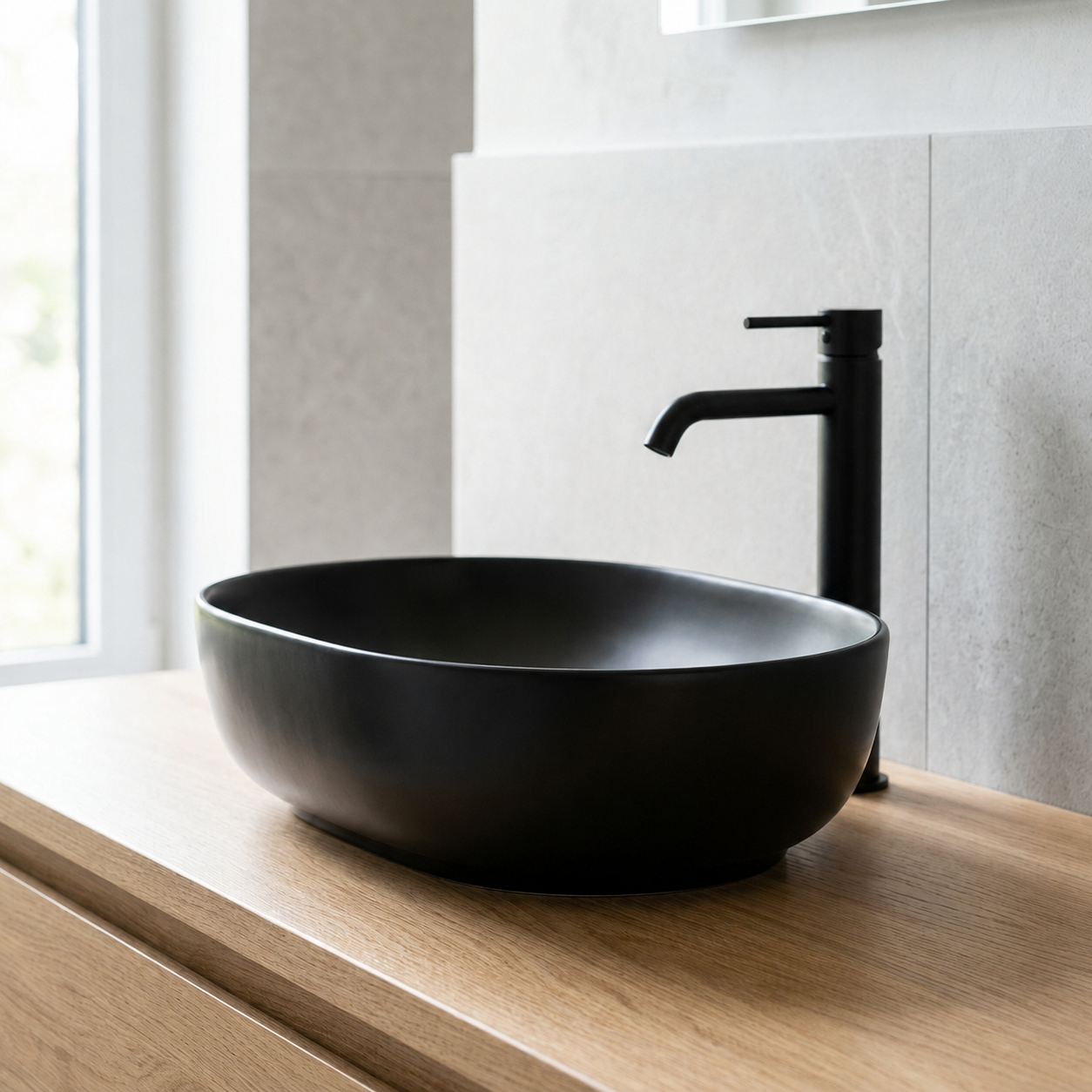 Lavabo sobre encimera